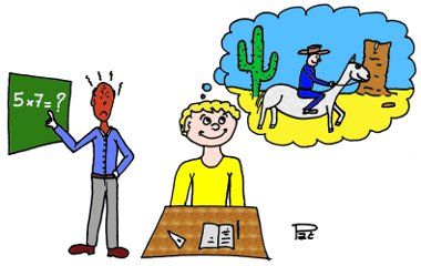 La dyslexie et la désorientation à l'école, ou comment l'élève n'arrive pas à répondre aux questions la désorientation et l'école