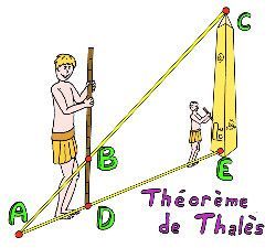 Les fameux théorèmes (Thalès, Pytagore...) Mettre en image est indispensable. Dyscalculie, l'enfant semble tout oublier.